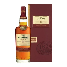 Виски односолодовый The Glenlivet 21 год в коробке 0,7л 43%