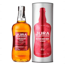 Віскі Jura Red Wine Cask Finish у подарунковій коробці 0,7л 40%