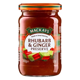 Джем Ревень з імбиром Mackays 340 г