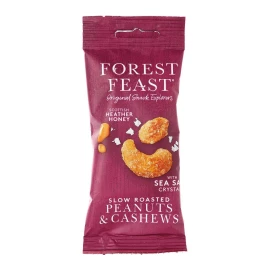 Суміш смаженого арахісу та кешью з вересовим медом Forest Feast 40 г