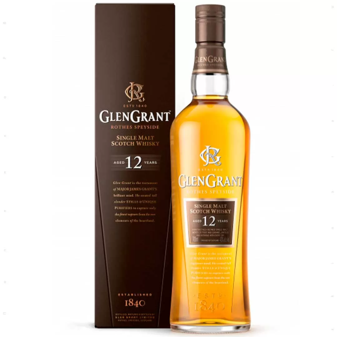 Виски The Glen Grant 12 лет выдержки 0,7 л 43%