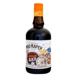 Напій на основі рому Mad Kaper Rum Black Spiced 0,7л 35%