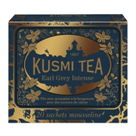 Чай чорний Ерл Грей Інтенсив 2 органічний, Kusmi Tea, 20х2г