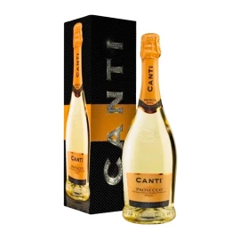 Вино игристое белое экстра сухое Canti Prosecco Millesimato в подарочной коробке 0,75л 11%