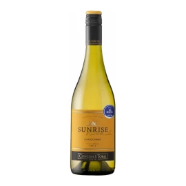 Вино Sunrise Chardonnay біле сухе 0,75 л 12,5%