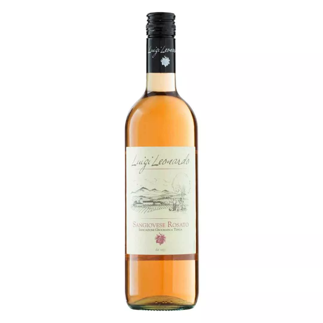 Вино Luigi Leonardo Rosato розовое сухое 0,75л 11,5%