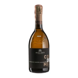 Вино игристое белое экстра сухое Soligo Col de Mez Prosecco Valdobbiadene Extra Dry 0,75л 11,5%