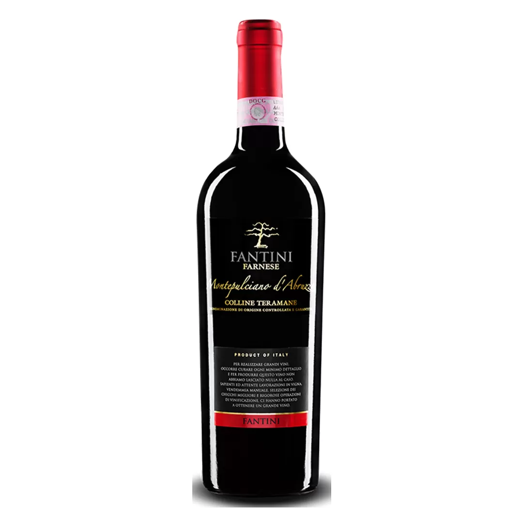 Вино Farnese Fantini Montepulciano D'Abruzzo Colline Teramane червоне сухе 0,75л 13,5%