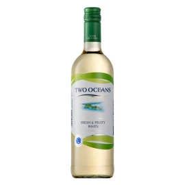 Вино Two Oceans Fresh and Fruity біле напівсухе 0,75 л 12%