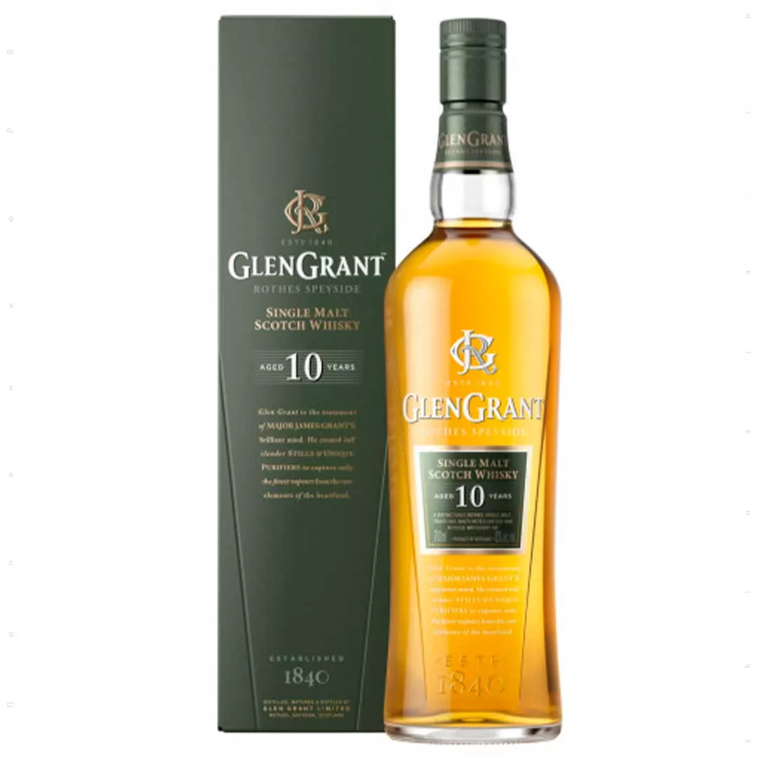 Виски Glen Grant 10 лет выдержки 0,7 л 40%