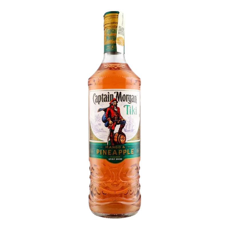 Ром Captain Morgan напиток на основе рома Tiki Mango+Pineapple 0,7 л 25%
