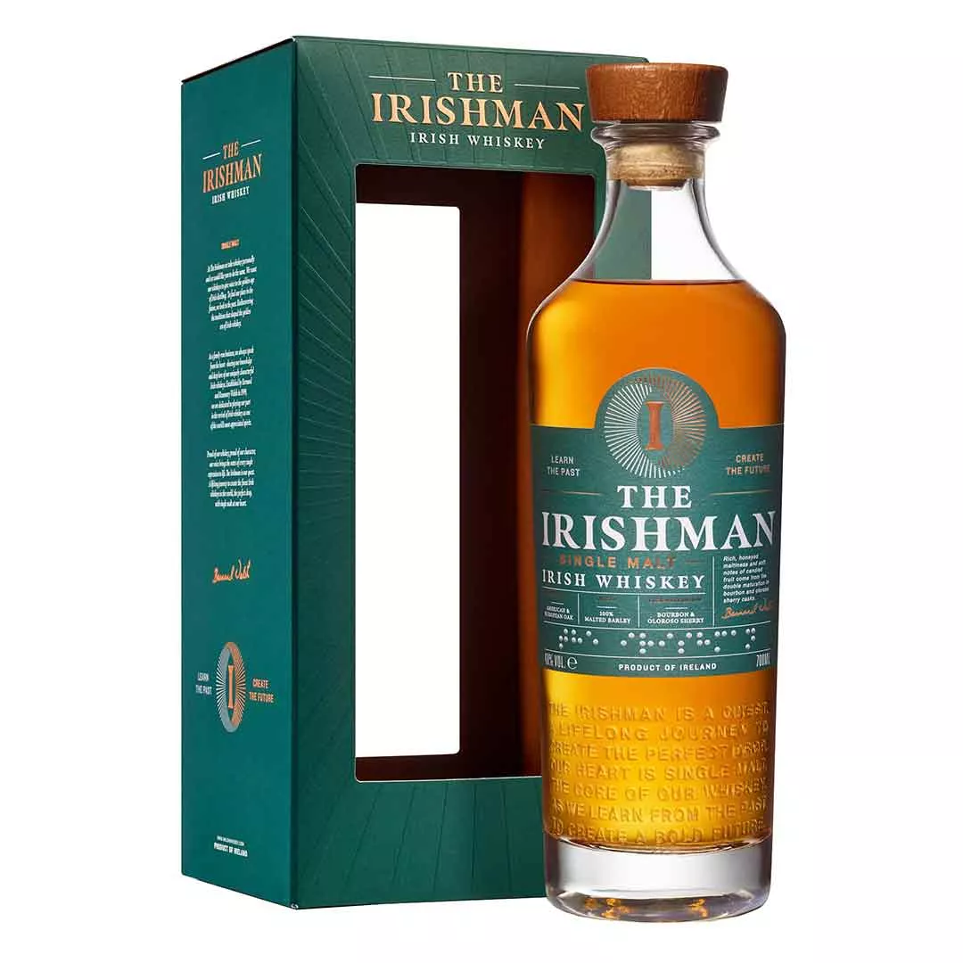 Віскі The Irishman Single Malt Irish Whiskey 0,7л 40%