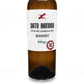 Вино Dato Batono Манави белое сухое 0,75л 11-12% купить