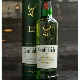 Виски односолодовый Glenfiddich 12 лет выдержки 1 л 40% купить