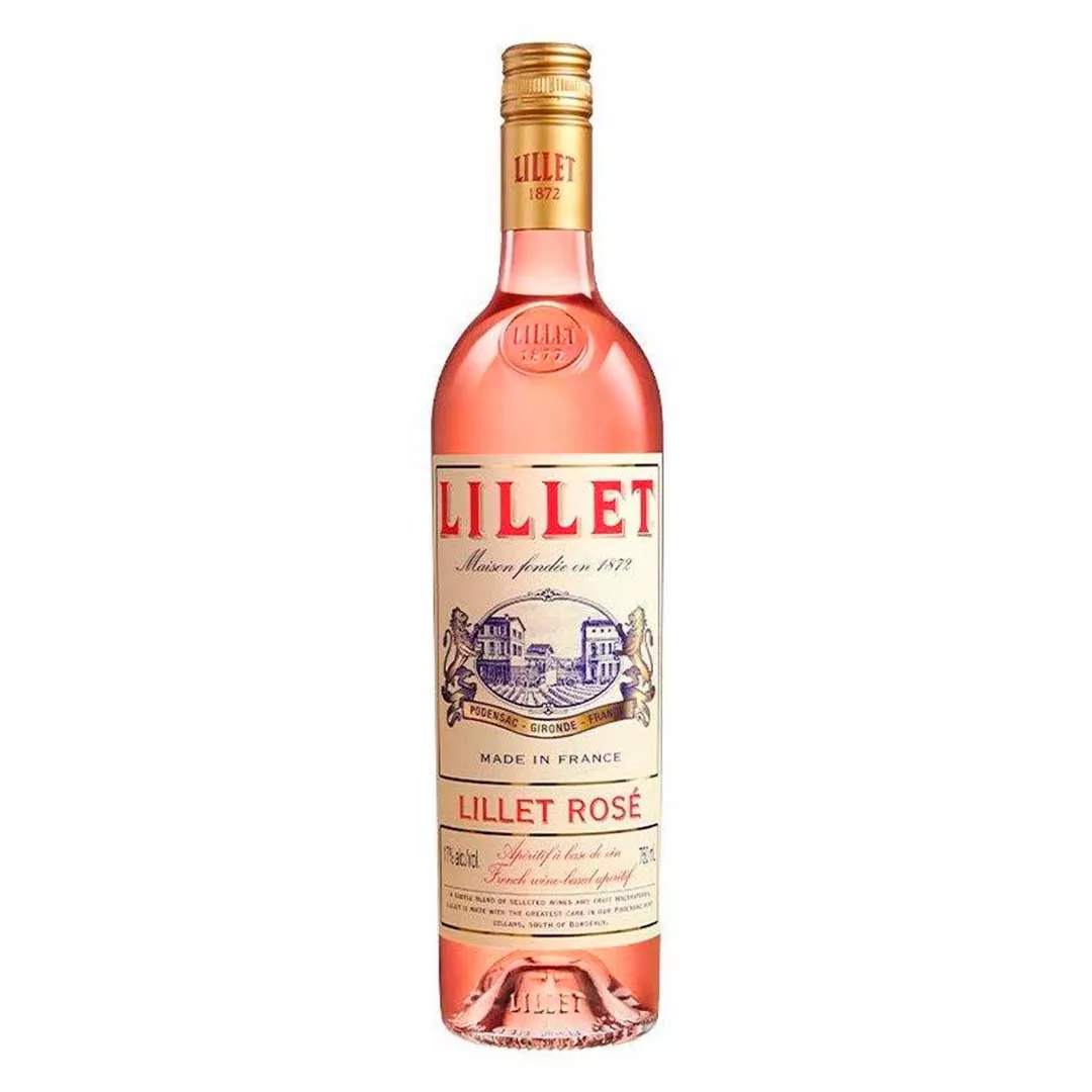 Аперитив Lillet Rose на основі вина 0,75л 17%