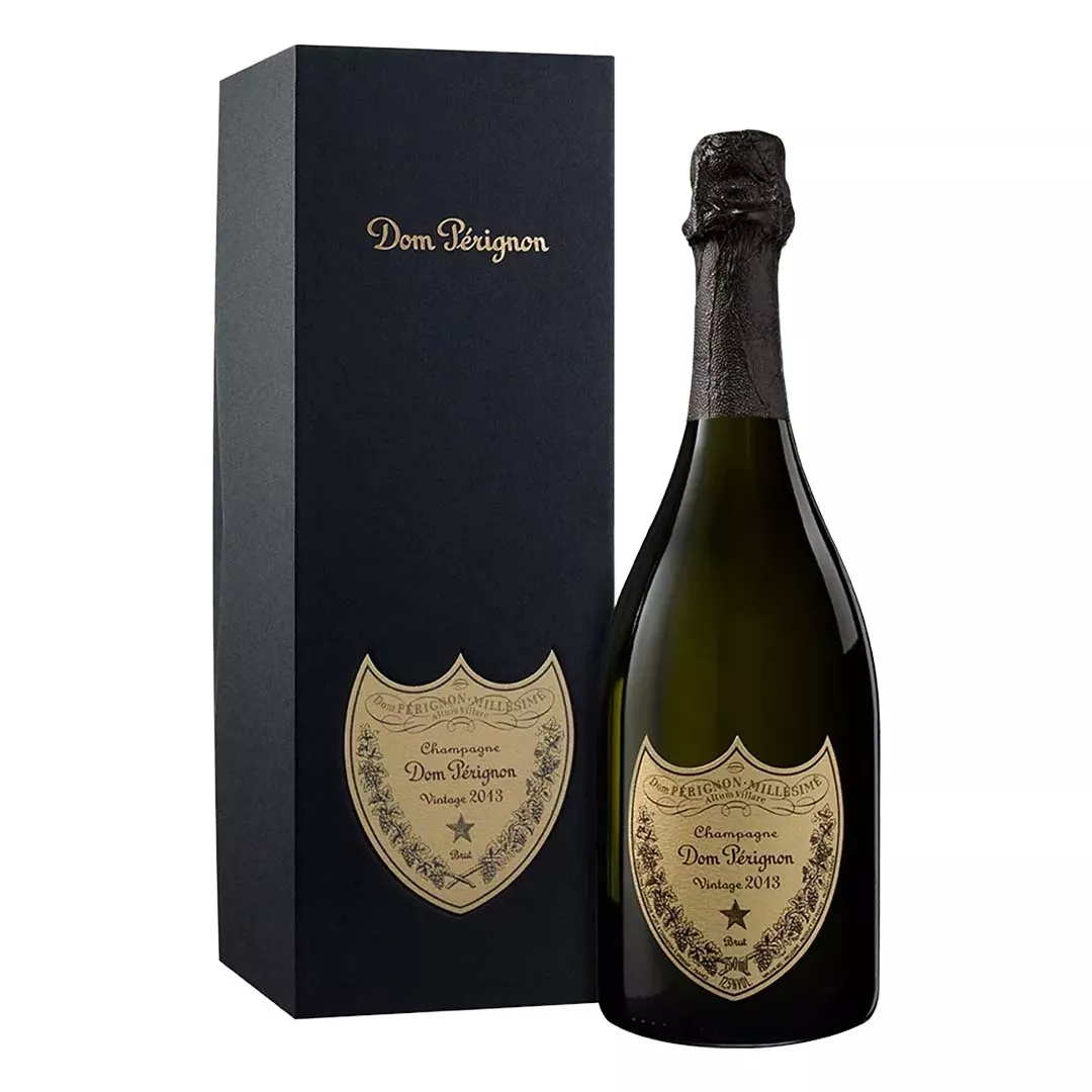 Шампанское Dom Perignon Vintage Blanc сухое белое 0,75л 12,5% в подарочной коробке