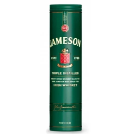 Виски Джемисон в металлической упаковке, Jameson Irish Whiskey in metal box 0,7 л 40%