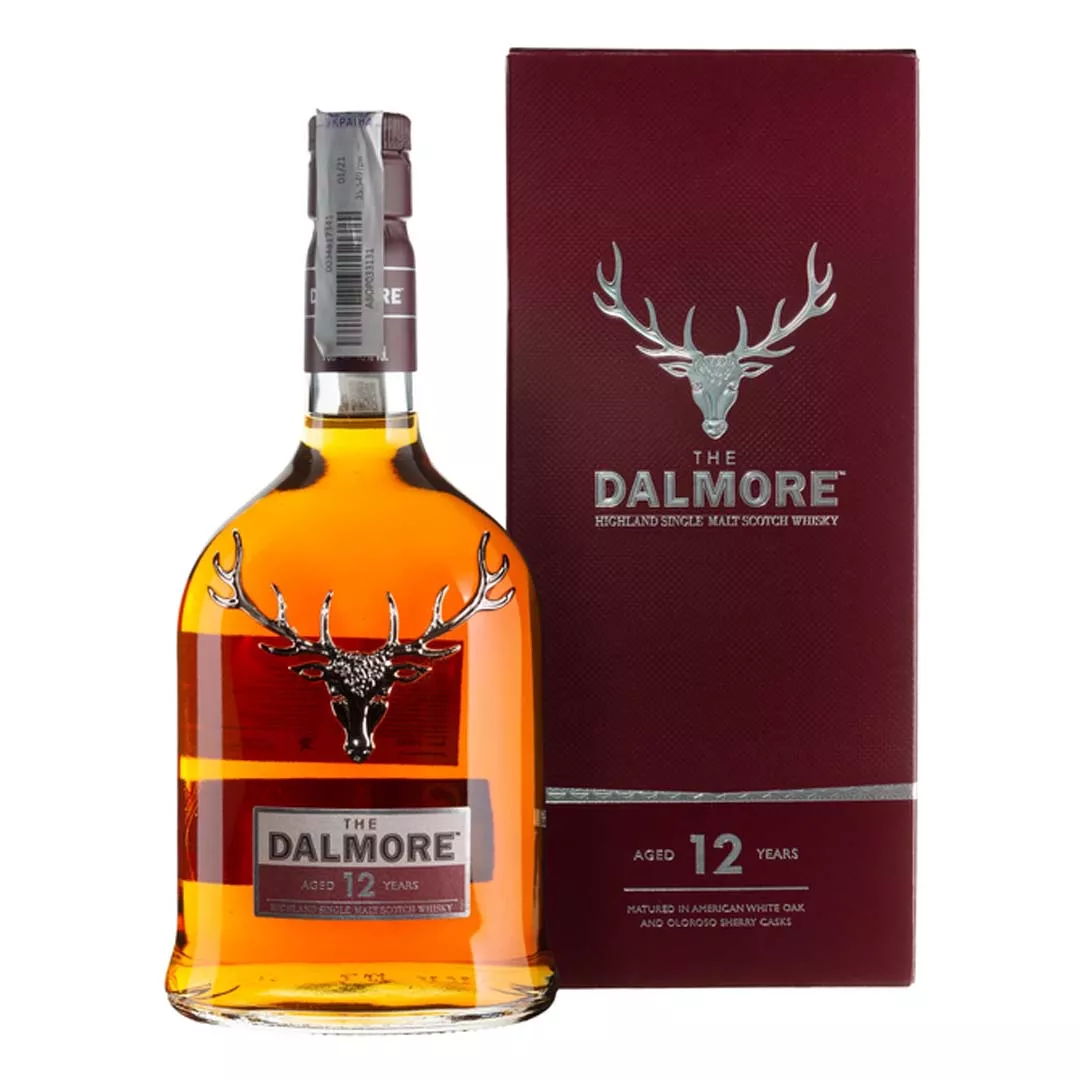 Віскі Dalmore односолодовий 12 років 0,7л 40%