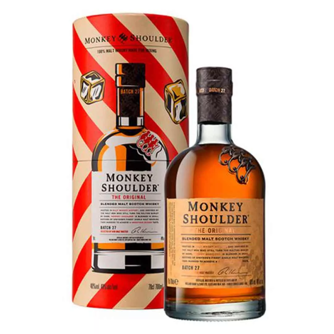 Виски Monkey Shoulder 0,7л 40% в тубусе