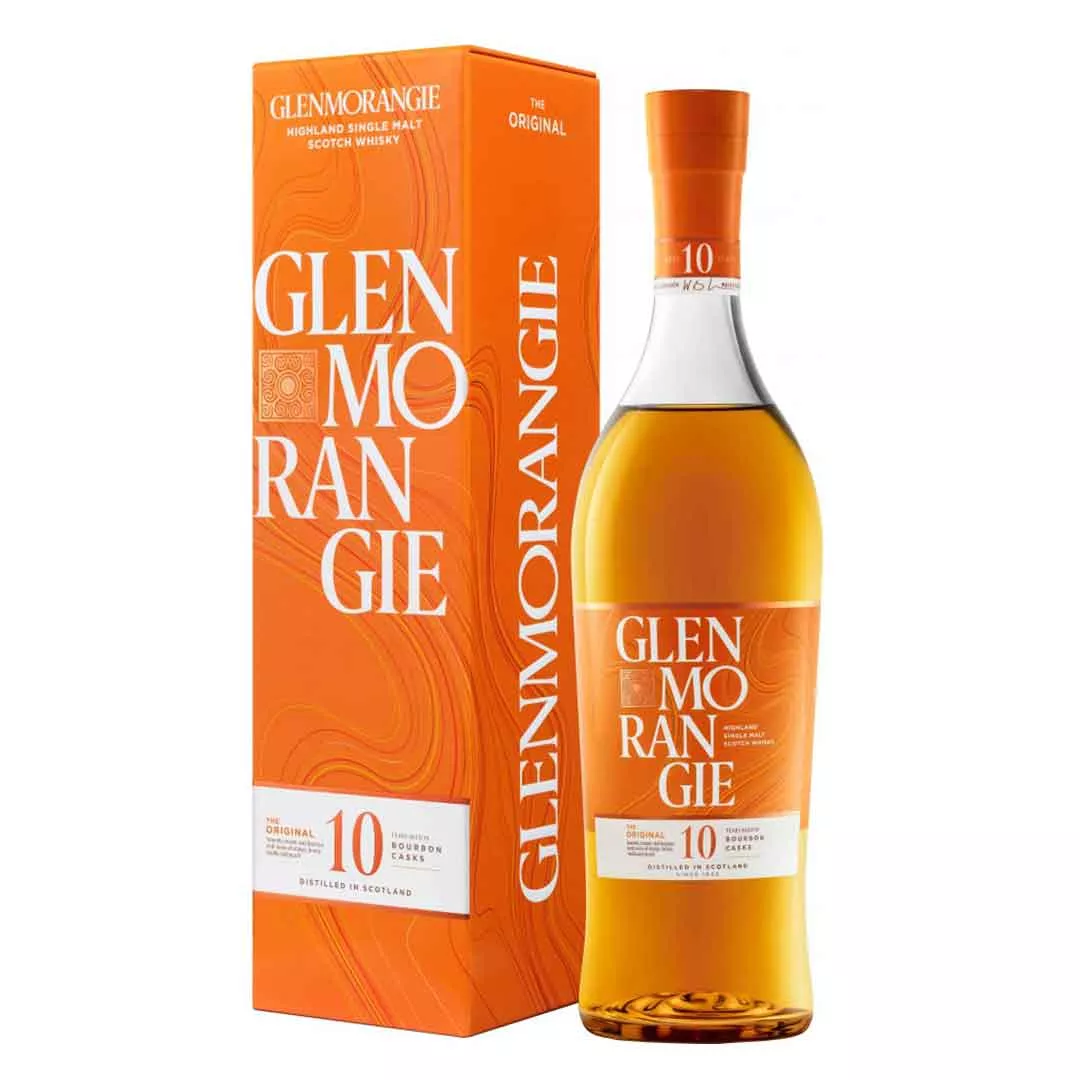 Виски Glenmorangie Original 10 лет выдержки в подарочной упаковке 1 л 40%