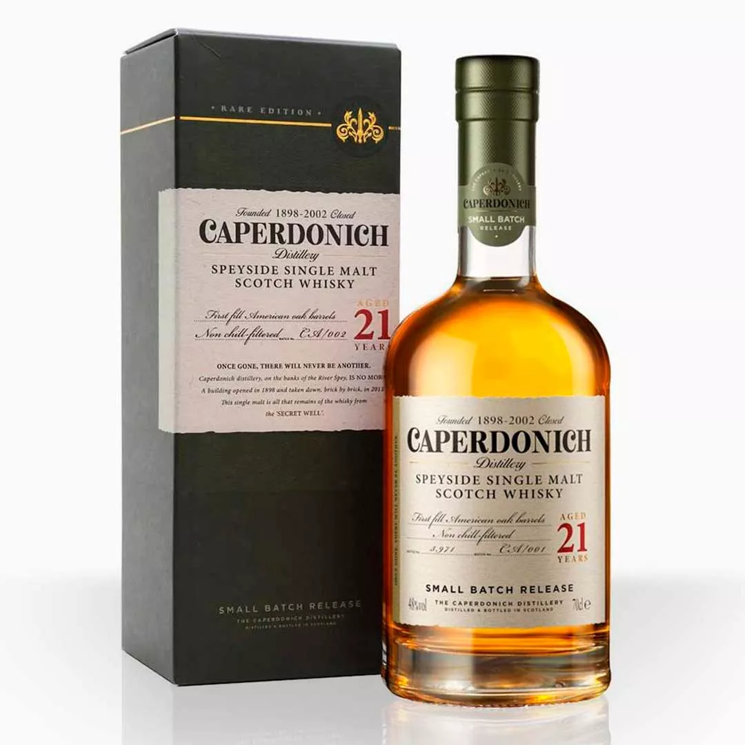 Віскі Caperdonich 21 Years Old 0,7л 48%