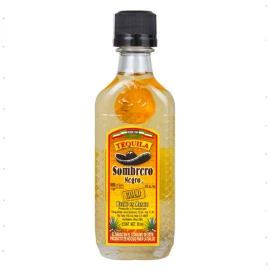 Текіла Sombrero Negro Gold 0,05 л 38%