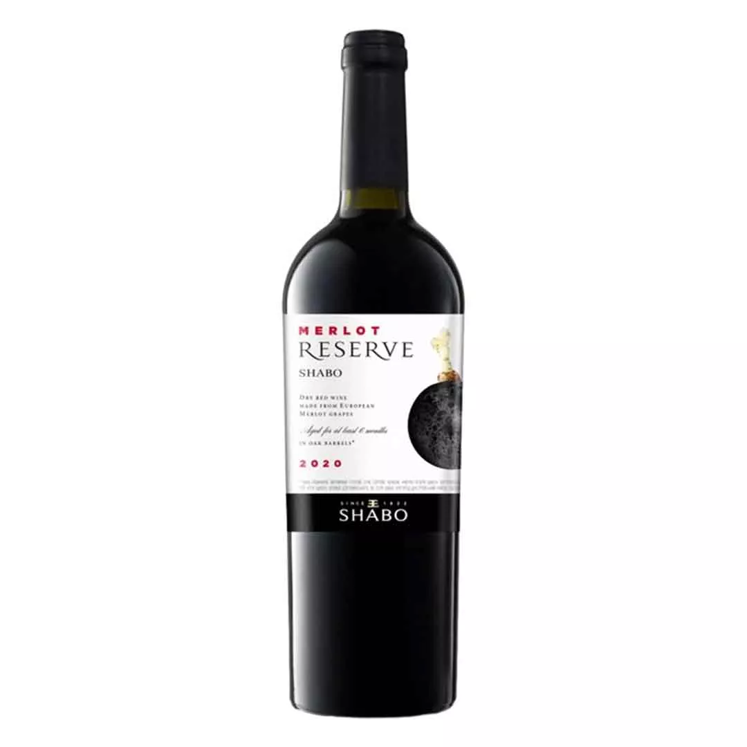 Вино Shabo Мерло Reserve красное сухое 0,75л 12-14%
