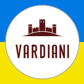 Вино Vardiani Алазанская долина белое полусладкое 1,5л 9-13% купить