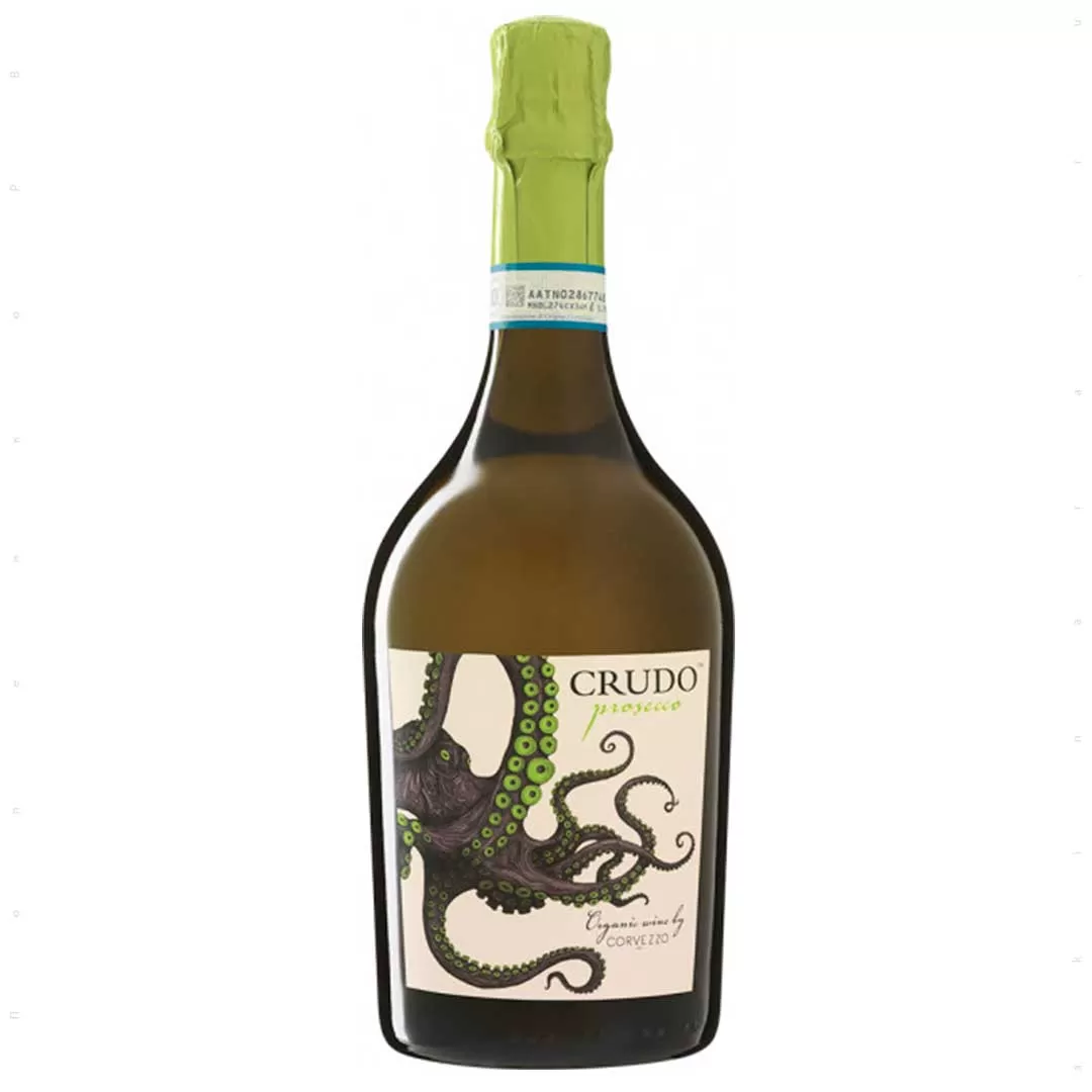 Вино ігристе Mare Magnum Crudo Prosecco Organic біле екстрасухе 0,75л 11,5%