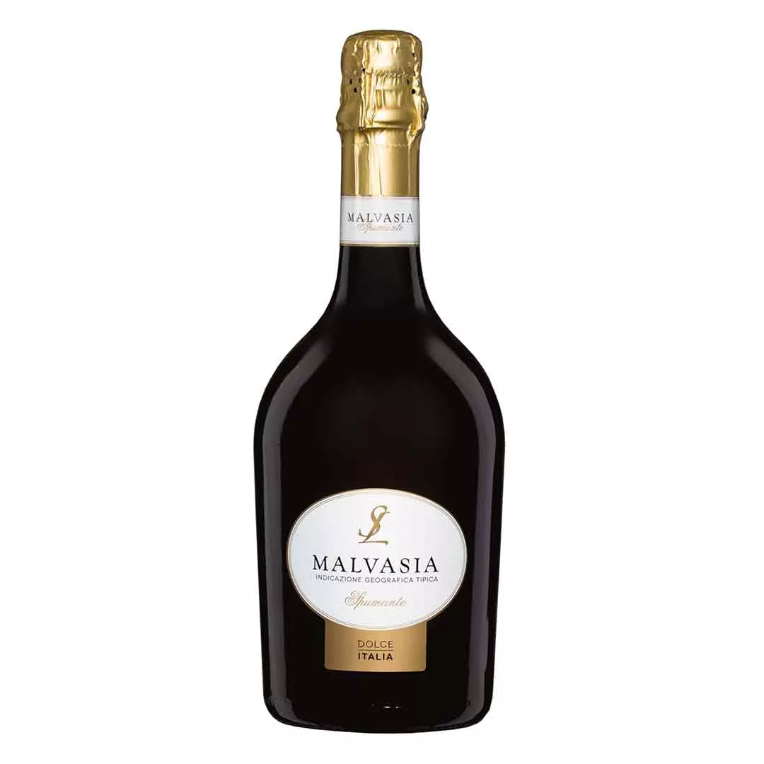 Вино ігристе SL Malvasia IGT Emilia Spumante Dolce біле напівсолодке 0,75л 7,5%