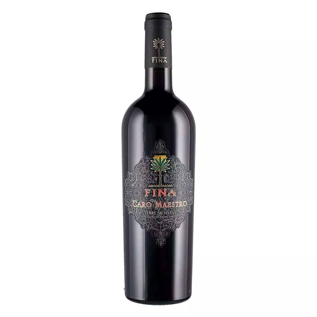 Вино Fina Vini Caro Maestro червоне сухе 0,75л 13%