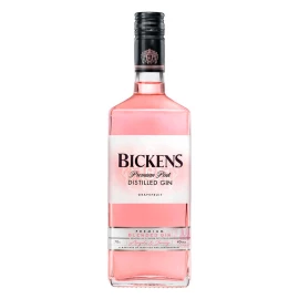 Джин BICKENS Premium Pink со вкусом грейфрукта 0,7л 37,5%