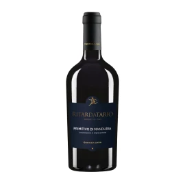 Вино червоне сухе Cantina Sava Ritardario Primitivo di Manduria DOP 0,75 л 14%
