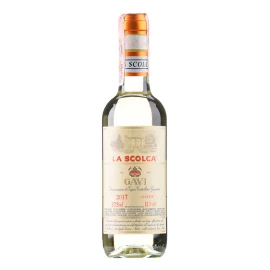 Вино La Scolca Gavi Etichetta Bianca белое сухое 0,375л 12%