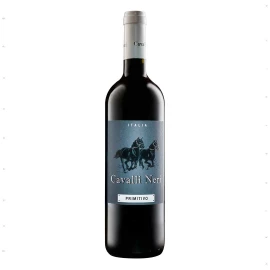 Вино Cavalli Neri Primitivo Puglia IGT 2015 красное сухое 0,75л 13,5%