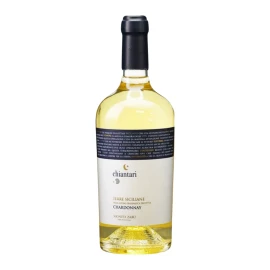 Вино біле сухе Vigneti Zabu Chiantari Chardonnay Terre Siciliane 0,75 л 13,5%