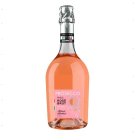 Вино ігристе Terra Sacra Prosecco Rose Brut DOC Serena рожеве сухе 0,75 л 11%