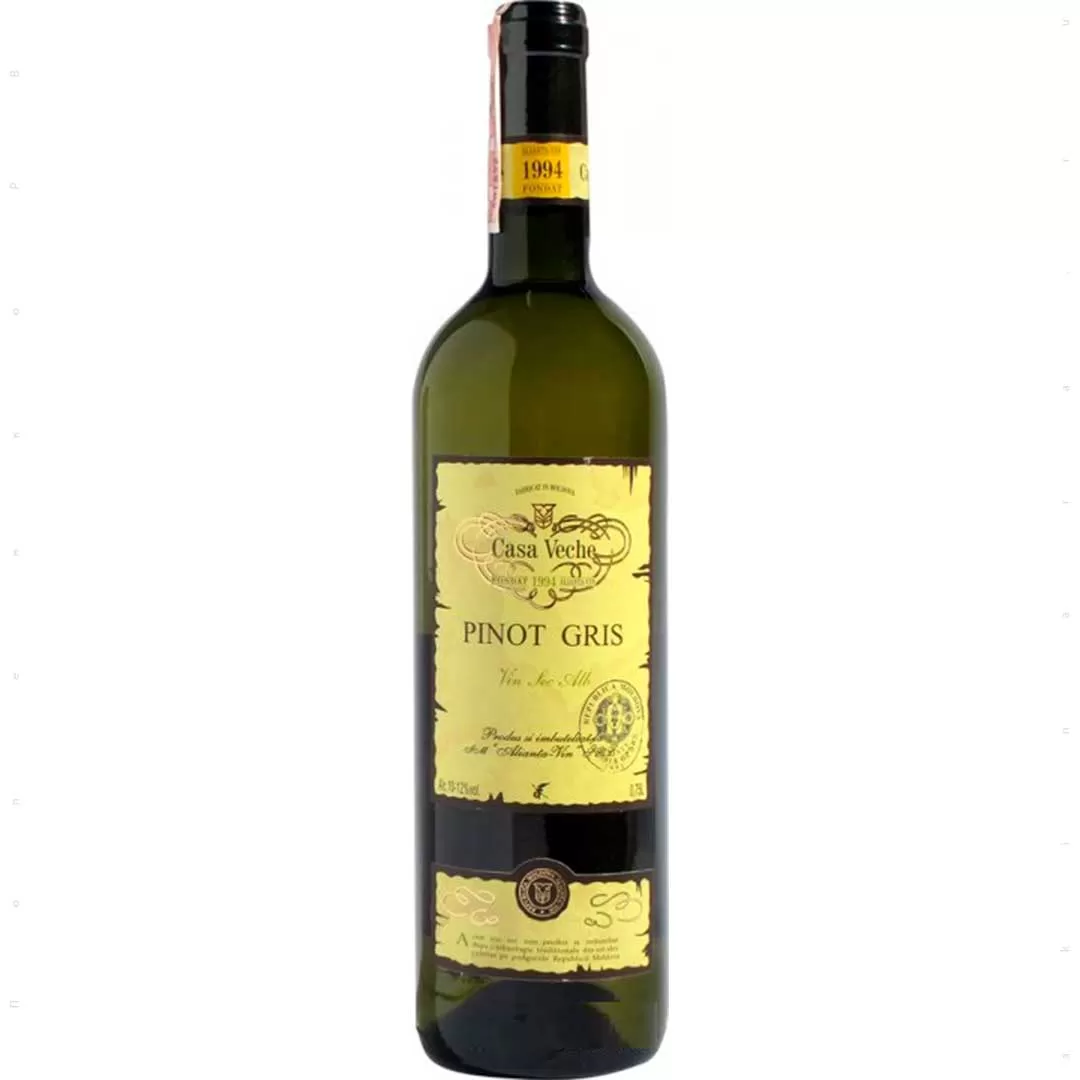 Вино Casa Veche Pinot Gris белое сухое 0,75л 12%