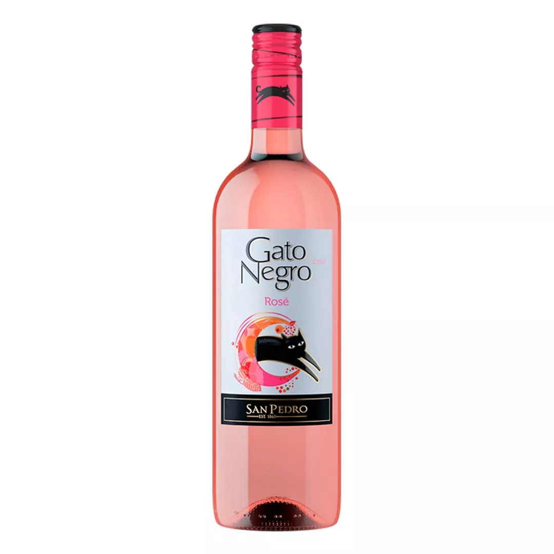 Вино Gato Negro Rose рожеве сухе 0,75л 13,4%