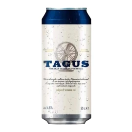Пиво Tagus світле відфільтроване 0,5л 4,8%