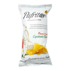 Чіпси картопляні з перцем Еспелет Pafritas 140 г