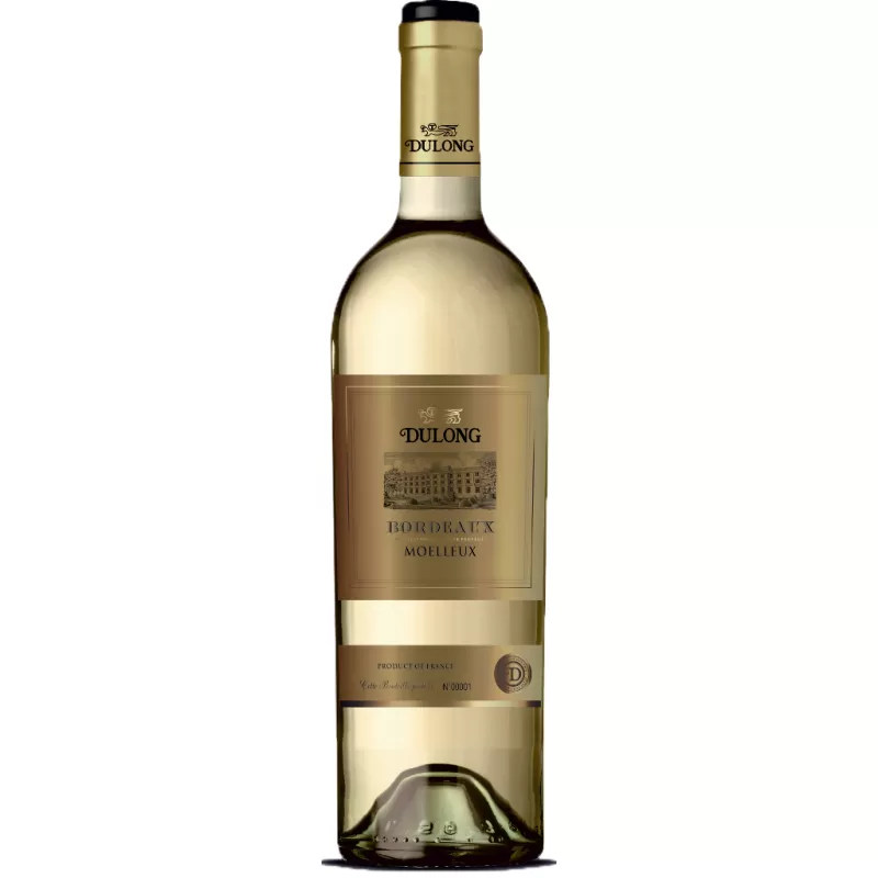 Вино Dulong Bordeaux Moelleux белое полусладкое 0,75л 11%