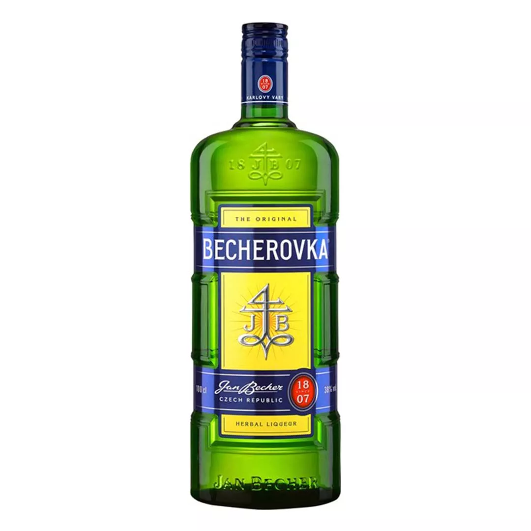 Лікер Becherovka на травах 1л 38%