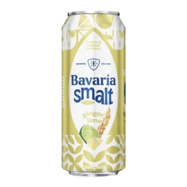 Пиво Bavaria Malt Ginger Lime безалкогольне світле фільтроване 0,5л 0%