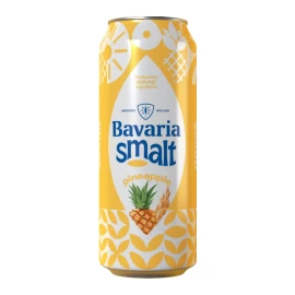 Пиво Bavaria Smalt Pineapple безалкогольний газований 0,5л 0%
