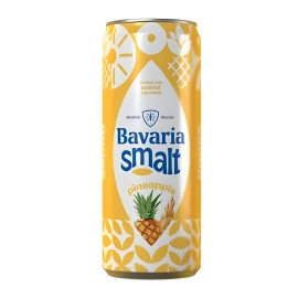 Пиво Bavaria Smalt Pineapple безалкогольний газований 0,33 л 0%