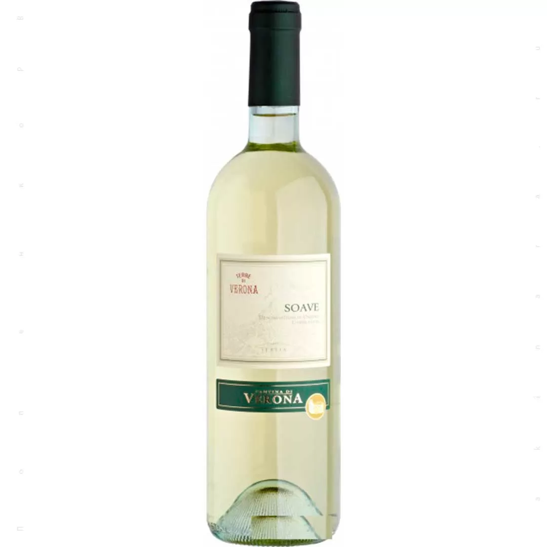 Вино Cantina di Verona Soave DOC біле сухе 0,75л 12%