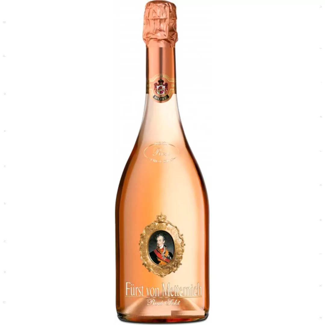 Вино игристое Furst von Metternich Rose сухое 0,75л 12%