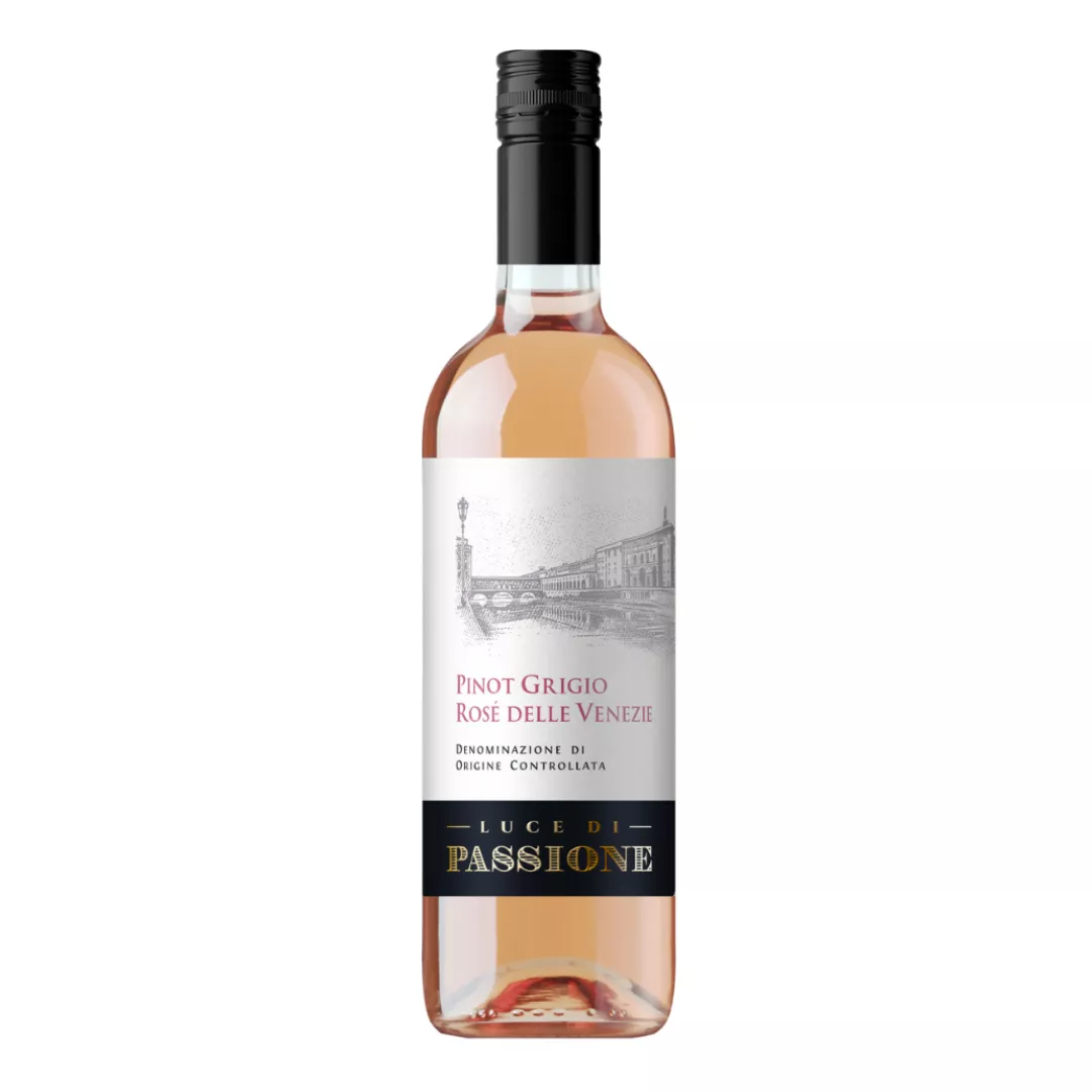 Вино Luce di Passione Pinot Grigio Rose сухе рожеве 0,75 л 12%