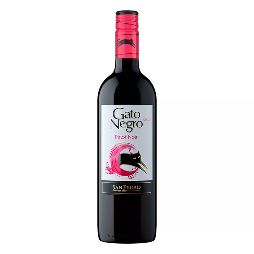 Вино Gato Negro Pinot Noir червоне сухе 0,75л 13,9%